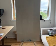 IKEA Whiteboard & Corkboard on Wheels