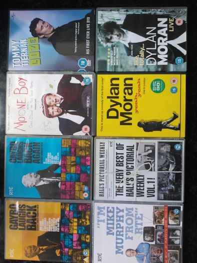 Huge Irish Themed Dvd Movie Collection + Tv Shows, Comedy, Music Some Rare
