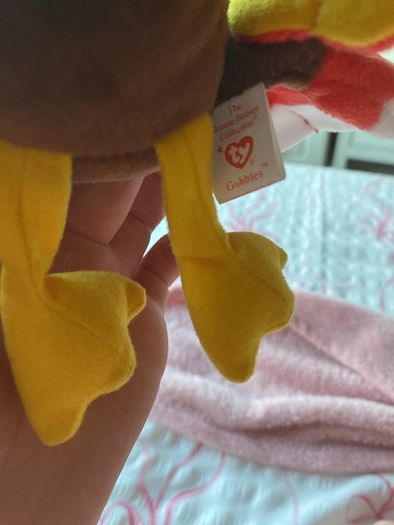 Beanie babies globbles rare discontinued turkey