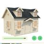 wooden outdoor playhouse Image 9
