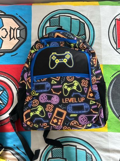 school bag and pencil case