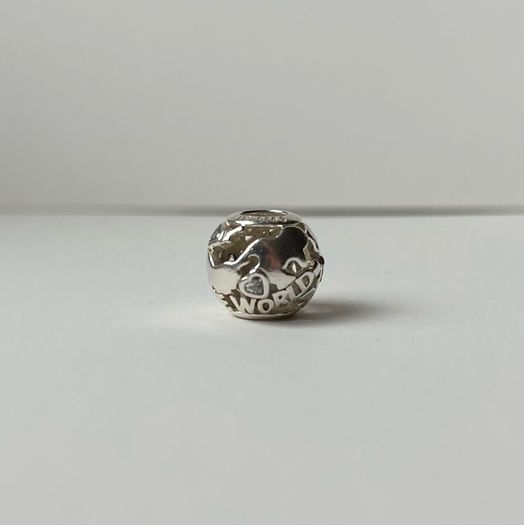 Pandora Sterling Silver Around The World Charm