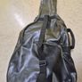 Vintage Black Leather Guitar Gig Bag Image 2