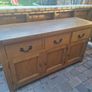 Oak Dining Table, Chair and Matching Sideboard Image 2