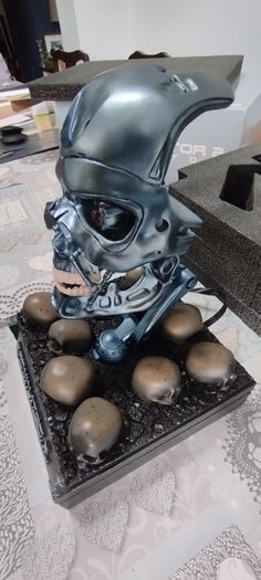 Terminator bust