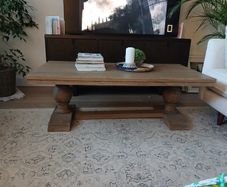 Mulholland Dark Oak Coffee Table Barely Used
