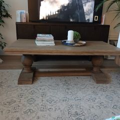 Mulholland Dark Oak Coffee Table Barely Used