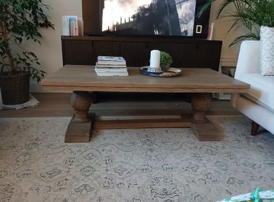 Mulholland Dark Oak Coffee Table Barely Used