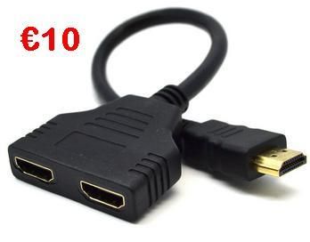 HDMI 2 Way Splitter