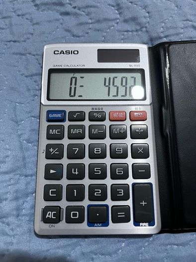 Casio Game Calculator