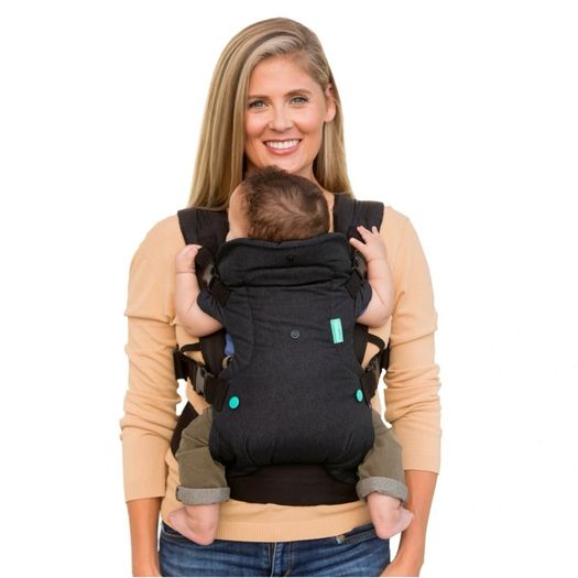 Infantino Flip Advanced 4-in-1 Baby Carrier Black Denim