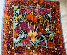 vintage Ken Scott silk scarf