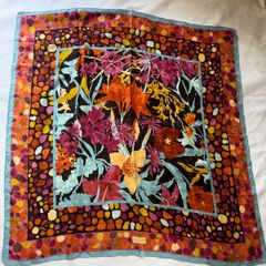 vintage Ken Scott silk scarf