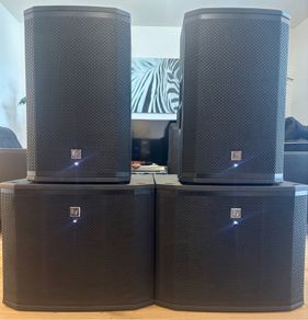 Electro-voice Etx-12p + Ev Etx-15sp + Covers
