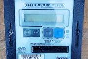 Prepayment electrocard meter single phase  used