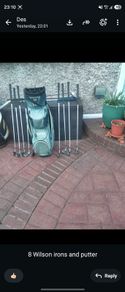 Wilson golf irons