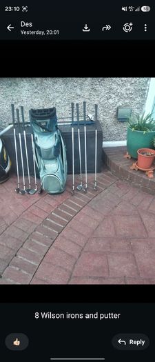 Wilson golf irons