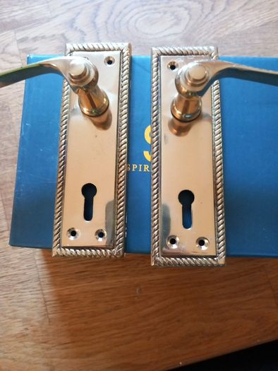 brass door handles