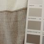 Fabulous Linen Long Bespoke Curtains Brand New 110"w x 94"d Image 4