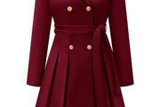 Brand New Women's Wool Blend Long Coat