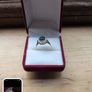 silver and opal ring Image 4