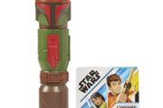 Star Wars Lightsaber Squad Boba Fett Extendable Yellow Lightsaber