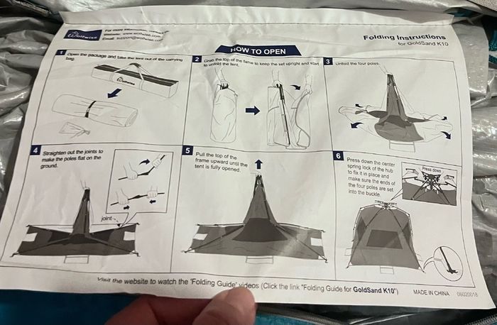 Tent - park or beach