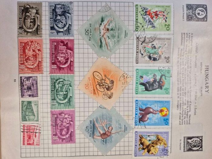 Stamps of the world stanley gibbson album