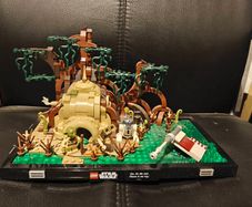 Lego Star Wars Dagobah Jedi Training Diorama 75330