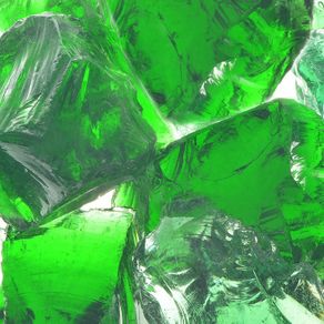 Gabion Rocks Glass Green 60-120 mm 25 kg