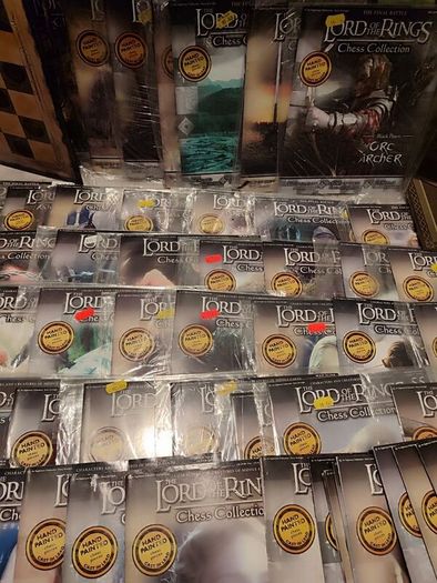 Eaglemoss Lord of the Rings Chess Collection Chessboard 3D Board Binder Magazines No Figures