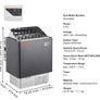 6KW Electric Sauna Stove Sauna Heater with 3h Timer, Digital Controller Image 7