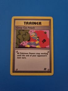 Goop Gas Attack Team Rocket Vintage Trainer Pokemon Card (78/82)