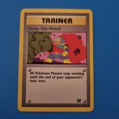 Goop Gas Attack Team Rocket Vintage Trainer Pokemon Card (78/82)