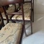 Set of Regency Style Mahogany Bar Back Dining Chairs Image 3