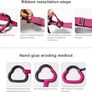 NEW SALE | Gymnastic Rings Set Childrens Home Fitness Training Equipment with Adjustable Buckle Image 3