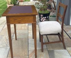 Oak work or side table