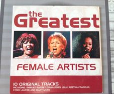 The Greatest Female Artists  CD compilation