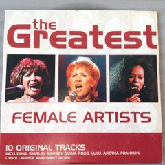 The Greatest Female Artists  CD compilation