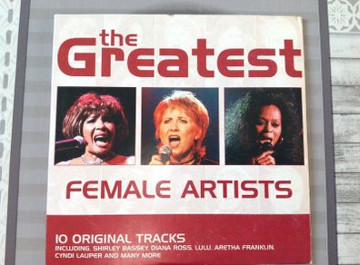 The Greatest Female Artists  CD compilation