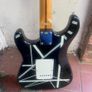 Vintage 1970s "Eagle" Stratocaster-style electric guitar, featuring a custom aftermarket cosmetic finish Image 7