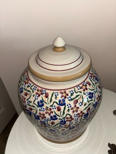 Nicholas Mosse Wild Flower Meadow Old Style Cookie Jar