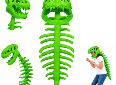 Cute Dinosaur Skeleton Costume