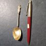 Silver Hallmarked  Shell Spoon Image 3