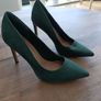 forest green high heel shoes uk5 Image 4
