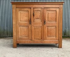 Early 20th Century Arts and Crafts Oak Cabinet - Warehouse and Showroom Open Saturday 31st October 12 til 4pm Eircode R95T227