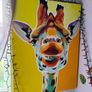 Large Canvas Giraffe No.3 " Sunflower" Alicia VanNoy Call Image 2