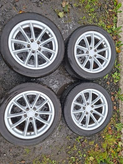 17" 5x112 Alloys with tyres