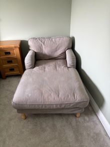 Chaise arm chair (IKEA)
