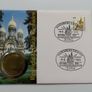 USSR Soviet Union (Russia) Rainbow patina Rouble Image 2